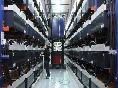 GVEA's Fairbanks battery bank keeps lights on