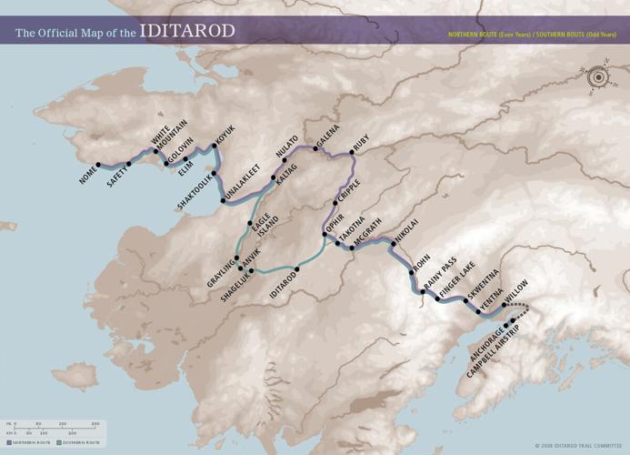 The race route