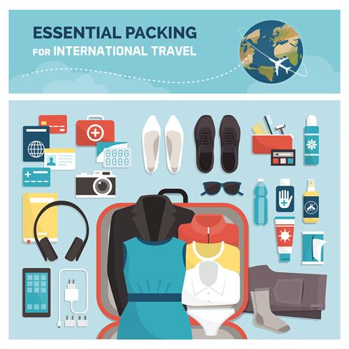 Essential packing for international travel