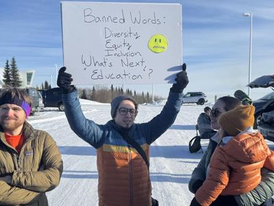 UAF protest