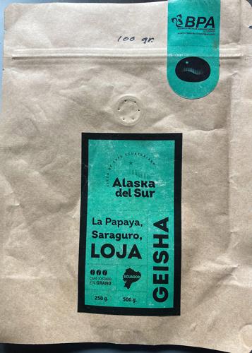 Alaska del Sur label