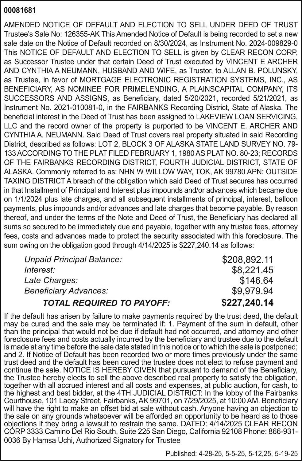 00081681 Amended Notice of default