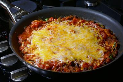 Skillet Enchiladas.