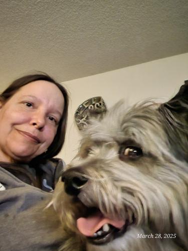 resized_2. Shoshana Kun with dog.jpg